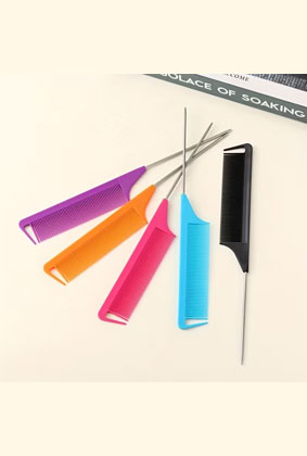 Long Steel Needle Teasing Comb