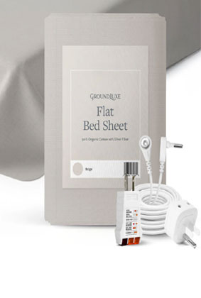 GroundLuxe Flat Grounding Sheet (Organic Cotton)