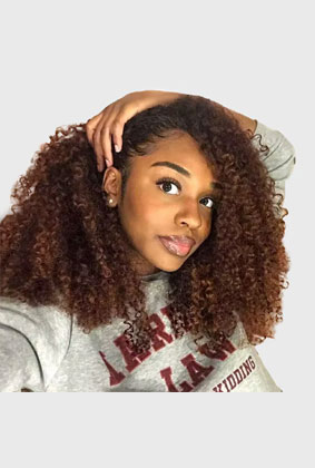 ISEE Hair Mongolian Kinky Curly Bundles