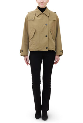 Princeton – Short Trench Coat