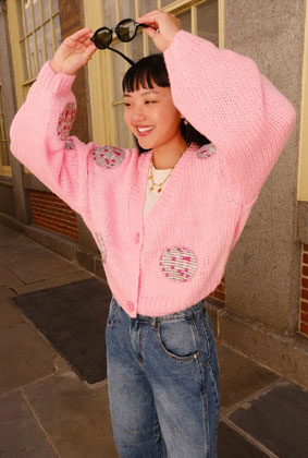 It's A Disco Life Puff Cardigan