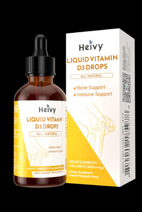Heivy Liquid Vitamin D3 Drops