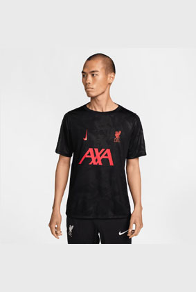 Liverpool Nike Third Pre-Match Top – Black