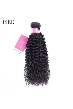 ISEE Hair Mongolian Kinky Curly Bundles