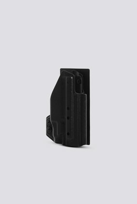 KYDEX Holster with VELCRO® Hook Attachment Panel (Light Bearing) – Black KYDEX Holster with VELCRO® Hook Attachment Panel (Light Bearing) – Black