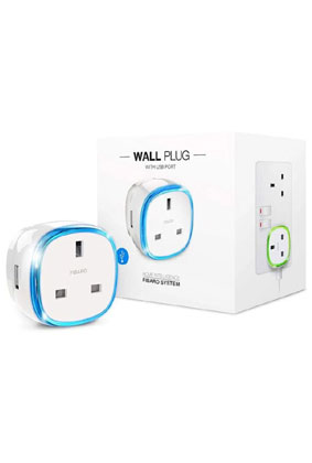 Z-Wave Fibaro Wall Plug With USB – UK