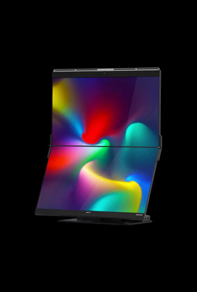 Dual-Screen Productivity Stand for Maximum Workspace Efficiency